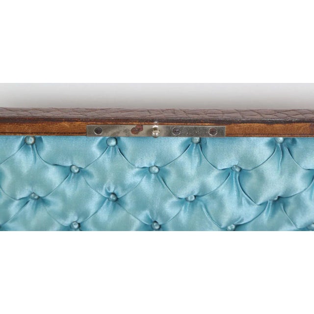 Brown 19th Century French Leather Glove Box For Sale - Image 8 of 11