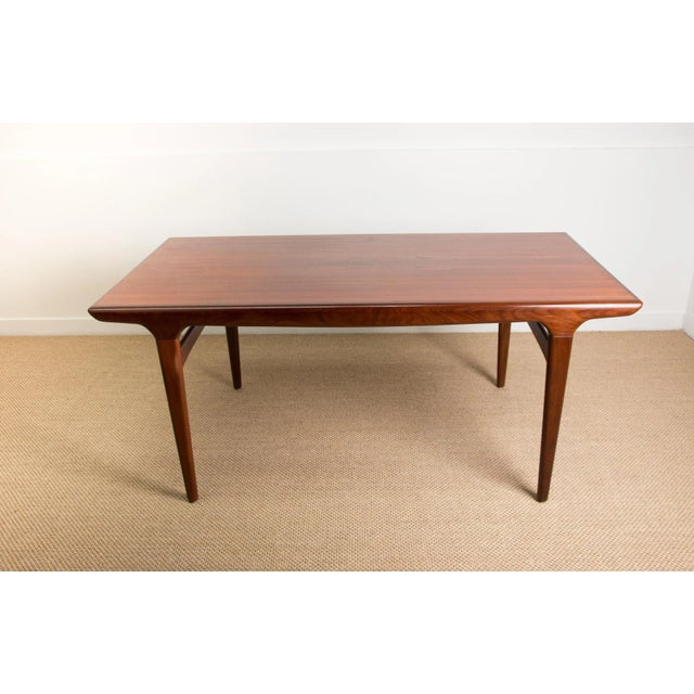 Large Danish Teak Extendable Dining Table by Johannes Andersen for Uldum Mobelfabrik, 1960s For Sale - Image 12 of 13