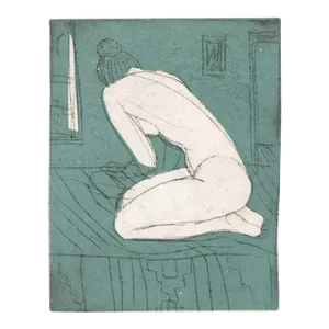 Irving Amen Nude #2 Etching