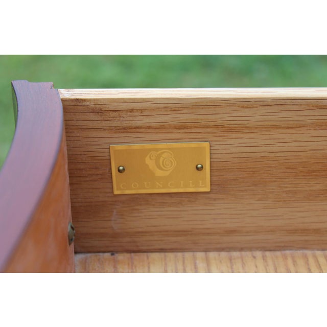 Councill Furniture Mahogany Nightstands—A Pair For Sale - Image 17 of 18