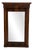 Vintage Empire Mirror in Walnut For Sale
