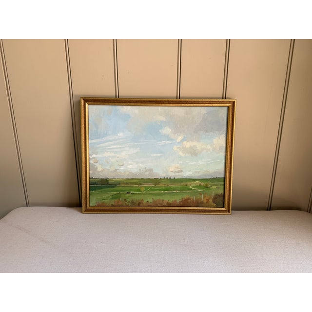 Figurative Louvre Traditional Oil Painting For Sale - Image 3 of 3