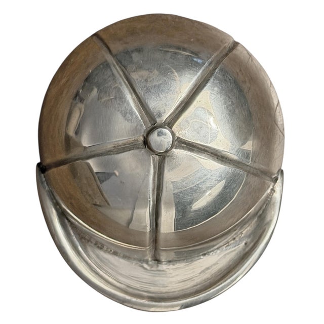 Metal Vintage English Silverplate Jockey Helmet Bottle Opener For Sale - Image 7 of 10