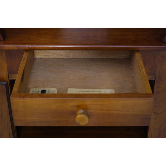 Pair of Stickley Cherry Valley Open Corner Cabinets For Sale In Philadelphia - Image 6 of 18