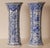 Antique Pair of Delft Blue & White Trumpet Vases For Sale - Image 12 of 12