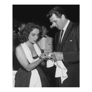 'Elizabeth Taylor and Rock Hudson' Unframed Archival Pigment Print For Sale