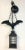 Gothic Style Bronze & Iron Bat Motif Lantern For Sale - Image 9 of 12