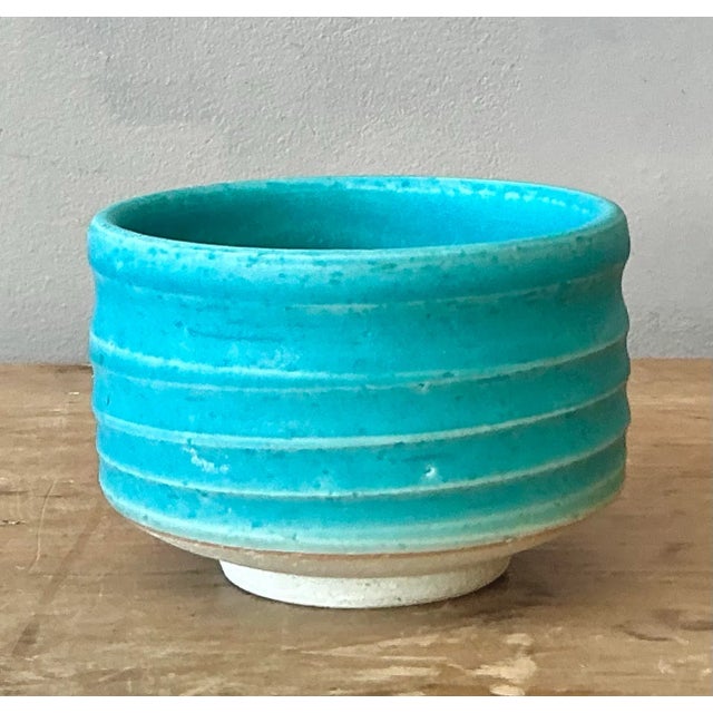 Vintage Boho Studio Pottery Bowl For Sale In West Palm - Image 6 of 12