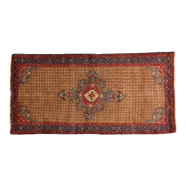 1970s Persian Bijar, 5' X 10' For Sale