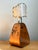Vintage Mid-Century Modern Wood and Metal Stirrup Table Lamp For Sale - Image 12 of 12