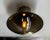 Italian 21st Century Polished Nickel and Smoky Uno Flush Mount by Fabio LTD For Sale - Image 3 of 7