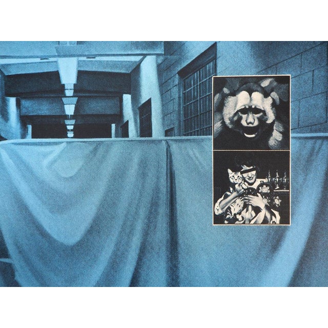 Modern Jacques Monory, The Corrupted Monkey, Original Signed Silkscreen Print For Sale - Image 3 of 4