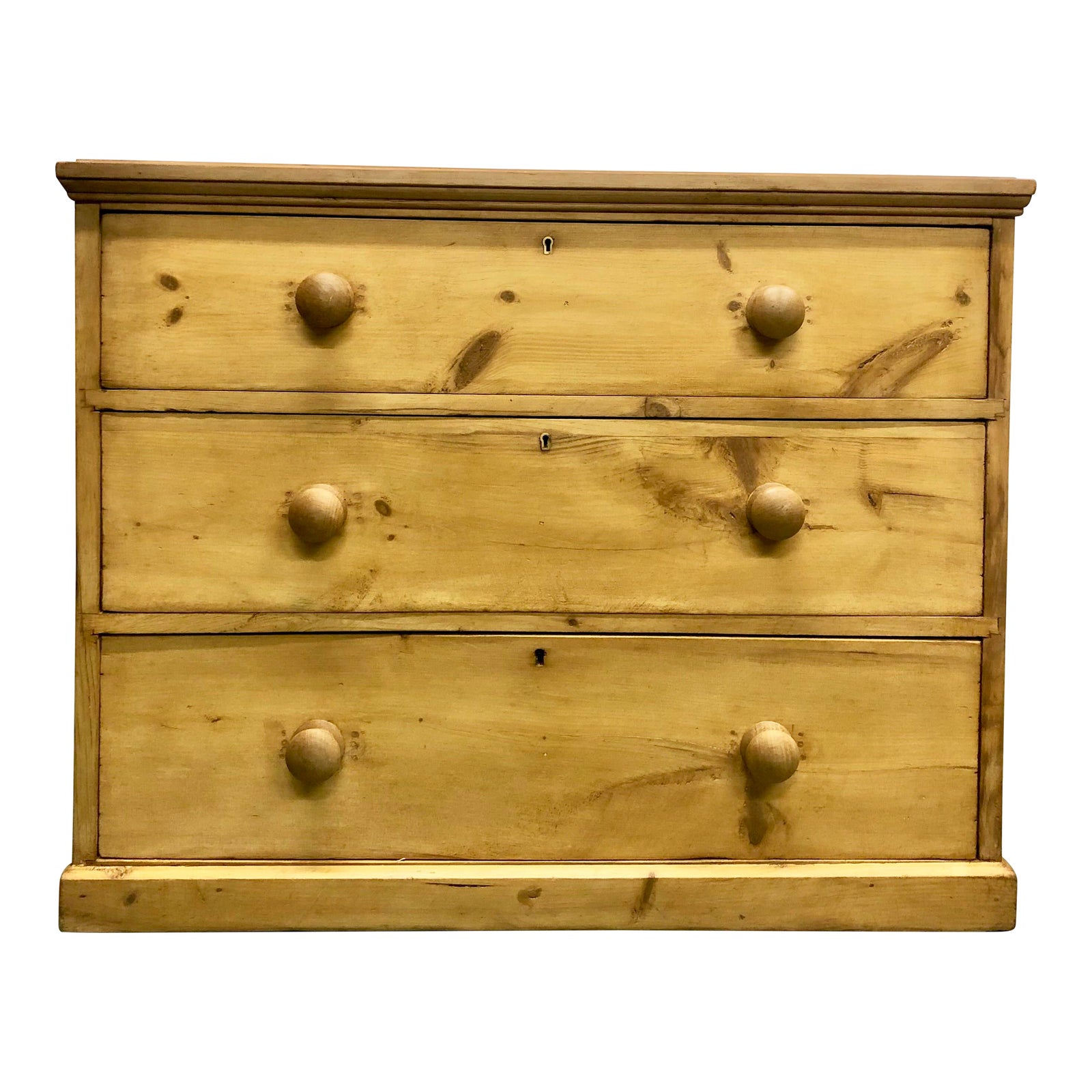 Antique English Pine Chest of Drawers Chairish