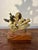 Antique Brass Nautical Sextant on Hardwood Display Stand, Maritime Instrument For Sale In Miami - Image 6 of 6