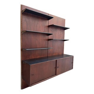 Scandinavian Wooden Shelf, 1960s For Sale