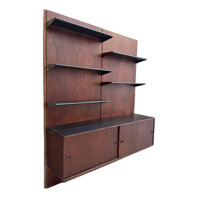 Scandinavian Wooden Shelf, 1960s For Sale