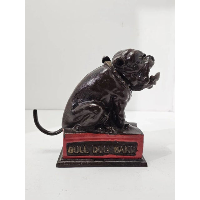 Bulldog-Shaped Money Box, 1980s For Sale - Image 4 of 9