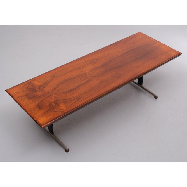 Scandinavian Wooden Coffee Table, 1965 For Sale - Image 13 of 14