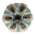 French Majolica Oyster Plate Orchies, Circa 1910 For Sale