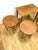 Brown Vintage Nesting Tables from Paul Hundevad, Czech, 1960s, Set of 5 For Sale - Image 8 of 11