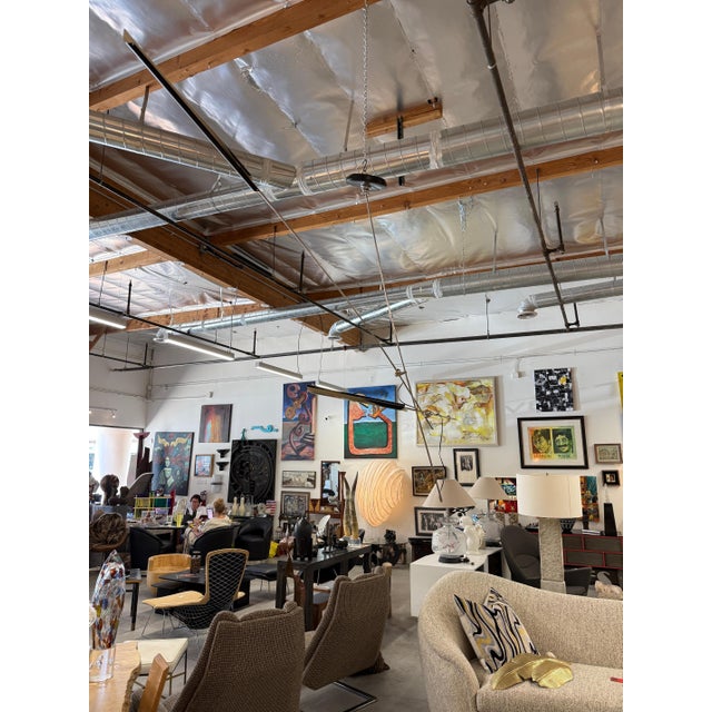 We were fortunate to find this wonderful David Weeks Studio Otto 2 arm fixture out of a local Palm Springs Estate. The...