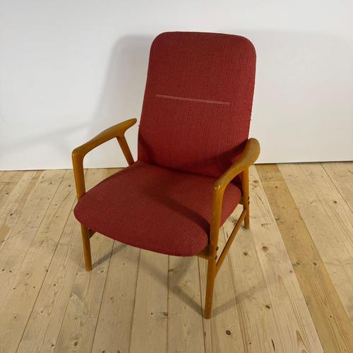 Mid-Century Modern Armchair by Alf Svensson – Sweden, 1960