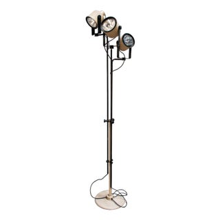 P433 3-Light Floor Lamp by Brusasco & Torretta for Luci Italia, 1970s For Sale