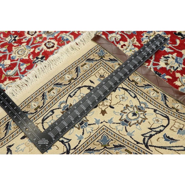 Late 20th Century Vintage Persian Nain Rug, 06'08 X 09'08 For Sale - Image 5 of 11