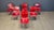 Set of 6 dining chairs manufactured by Cidue. The chairs have a beautifully shaped chrome frame and come with the original...