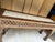 English 72" Vintage British Colonial Console Table For Sale - Image 3 of 15