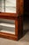 Early 20th Century Oak Display Cabinet With White Interior For Sale - Image 13 of 15