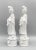 20th Century Blanc De Chine Porcelain Geisha Figurines - a Pair For Sale - Image 4 of 11
