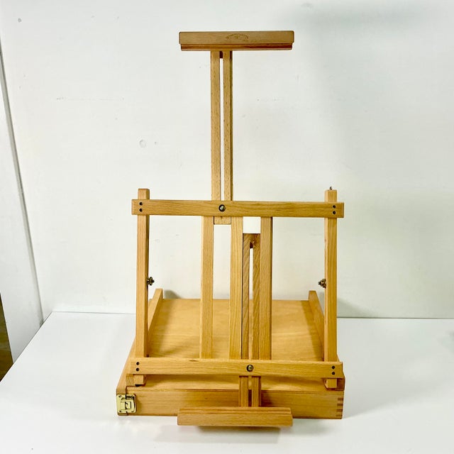 This handcrafted Portable Table Easel is from England. It’s natural Beechwood folds up to a briefcase size so the artist...