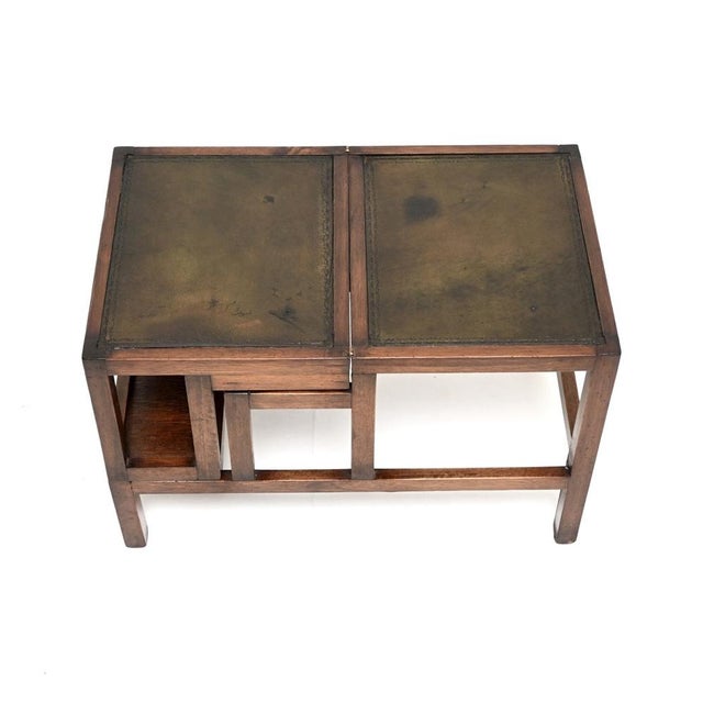 Georgian Metamorphic Library Steps, 1930s For Sale - Image 12 of 13