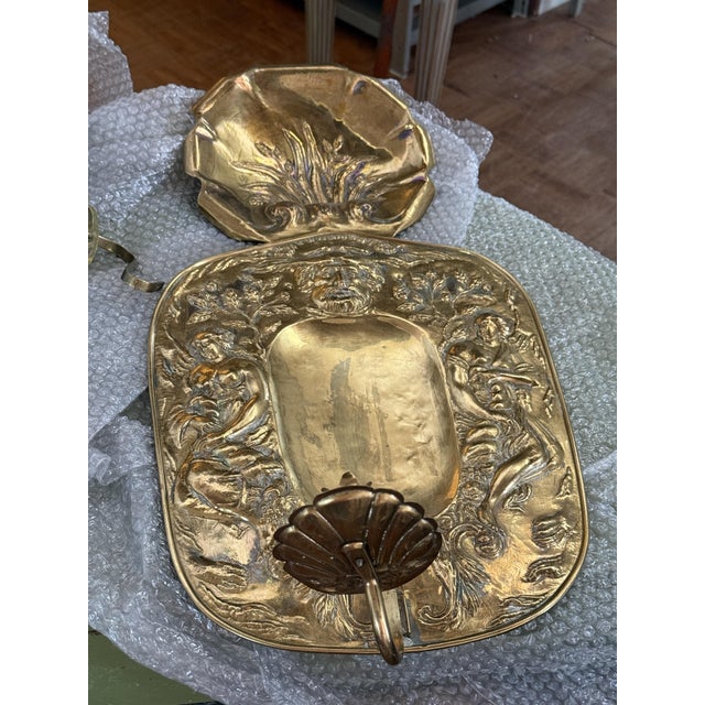 Brass Badger from a Time, 1890s, Set of 2 For Sale - Image 9 of 11