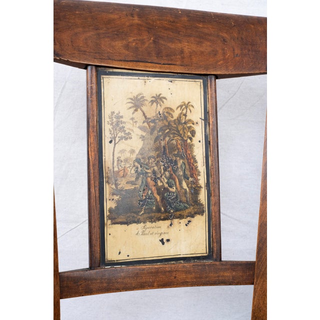 Pair of Antique Rush Seat Chairs For Sale - Image 4 of 12