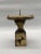 Brutalist Brutalism Candle Stand in Bronze from Weiland Basel, 1960s For Sale - Image 3 of 9