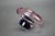 Czech Pink and Blue Sommerso Glass Ashtray from Hospodka, 1960s For Sale - Image 6 of 9