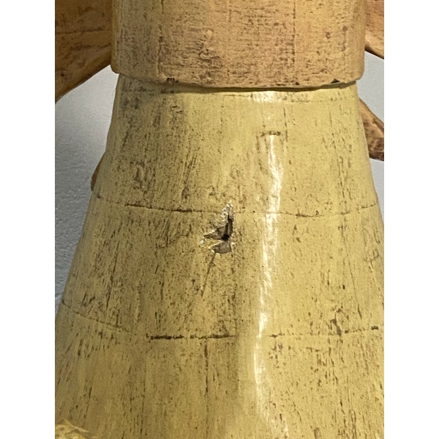 Vintage Jeanne Valentine Oversized Papier-Mâché Cat Sculpture For Sale - Image 9 of 9