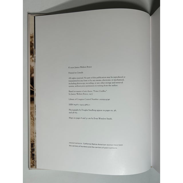2020s Illustrated Quarto, Janice Walters Boyce's Every Pomo Cradle Her Way, Signed - 1 Book For Sale In San Francisco - Image 6 of 18