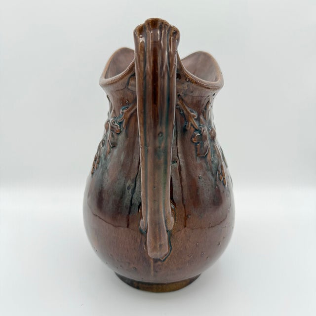 A beautiful example of late 19th-century American Rockinghamware, featuring the iconic tortoiseshell marbled glaze and...