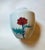 Japanese Imaizumi Imaemon Iro-Nabeshima Porcelain Poppy Design Vase For Sale In Cleveland - Image 6 of 6