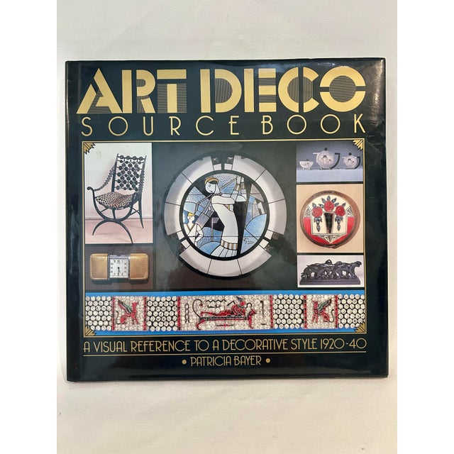 Vintage 1988 “Art Deco Source Book” First Edition Hardcover by Patricia Bayer For Sale - Image 10 of 10