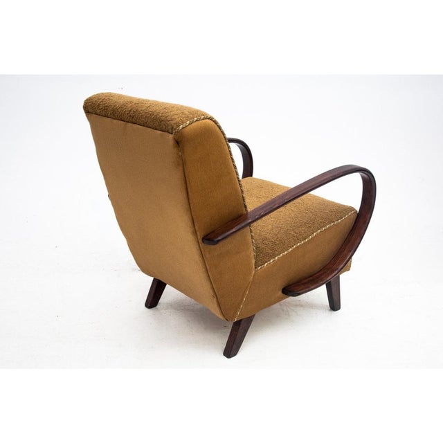 Set of Vintage Art Deco Armchairs by J. Halabala, 1930s For Sale - Image 6 of 13