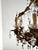 Vintage Chandelier with Crystal Drops and Gilded Brass, 1950s For Sale - Image 13 of 14