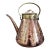 Antique French Hammered Copper & Brass Water Kettle With Lid, Early 19th Century For Sale