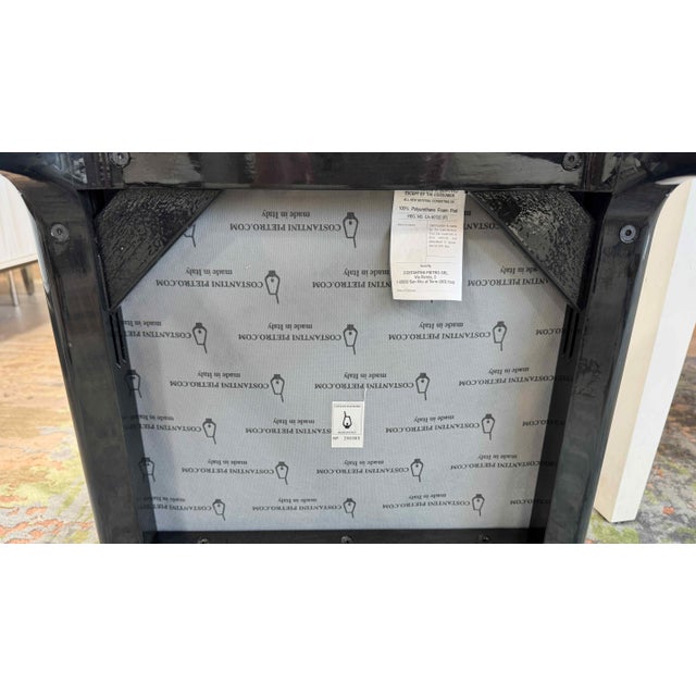 Costantini Pietro Modern Leather Dining Chairs - Set of 6 For Sale - Image 18 of 18