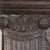 Mid 18th Century 18th Century German Carved Oak Display Cabinet Buffet Dated 1743 For Sale - Image 5 of 17