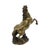 Vintage Feng Shui Bronze Rearing Horse Statue, 1950s For Sale - Image 10 of 16