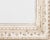 Late 20th Century Rustic White Painted Wood Framed Mirror For Sale - Image 5 of 8